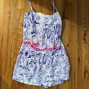 Lilly Pulitzer Franni short set - lilac verbena